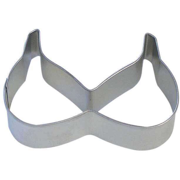 Bikini top cookie cutter, beach-themed cookie cutter, summer baking tool, swimwear-shaped dessert accessory

