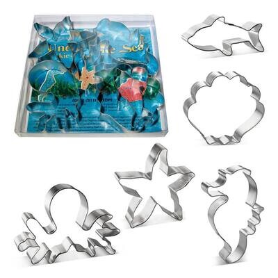 Under The Sea Cookie Cutter 5 Pc Boxed Set L9028