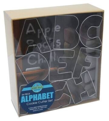 Regular Alphabet Set In Box 26 Pc L1954