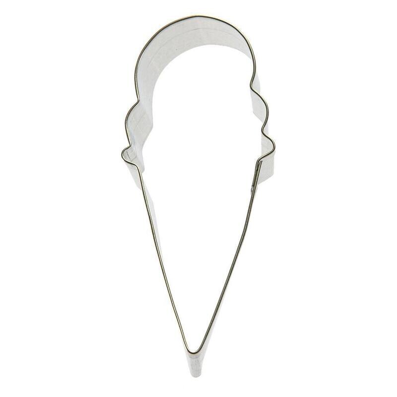 Ice Cream Cone Cookie Cutter 4.25 in B982 Ice Cream Cone Cookie Cutter 4.25 in B982