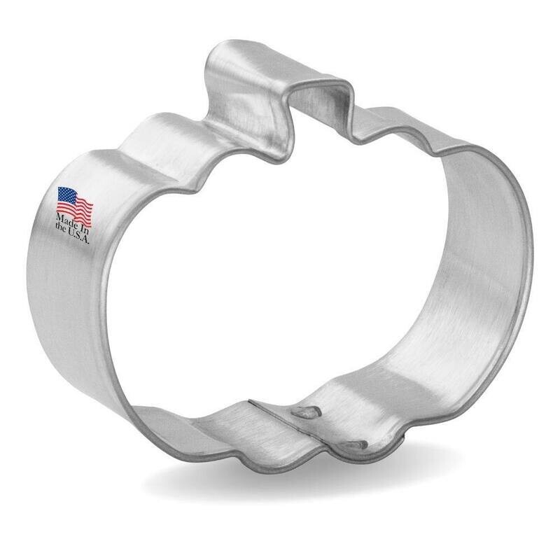 Mini Pumpkin Cookie Cutter 1.5 in M191 Mini Pumpkin Cookie Cutter 1.5 in M191
