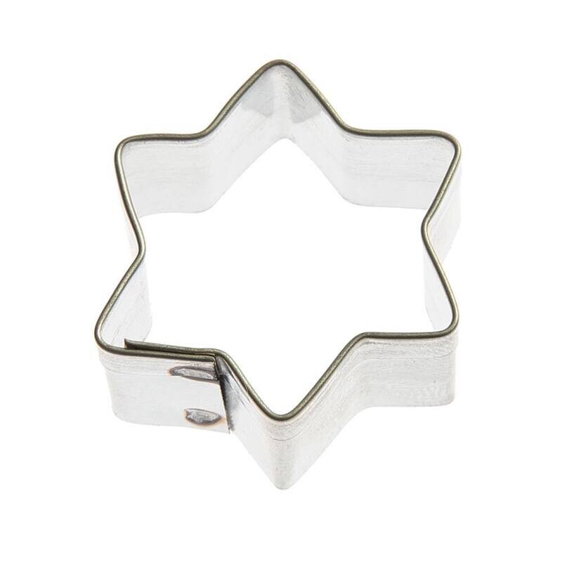 Mini 6 Point Star Cookie Cutter 1.25 in M6 Mini 6 Point Star Cookie Cutter 1.25 in M6