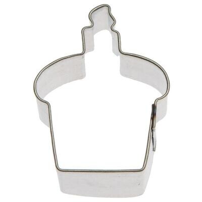Mini Cupcake Cookie Cutter 1.5 In. M149 Mini Cupcake Cookie Cutter 1.5 In. M149