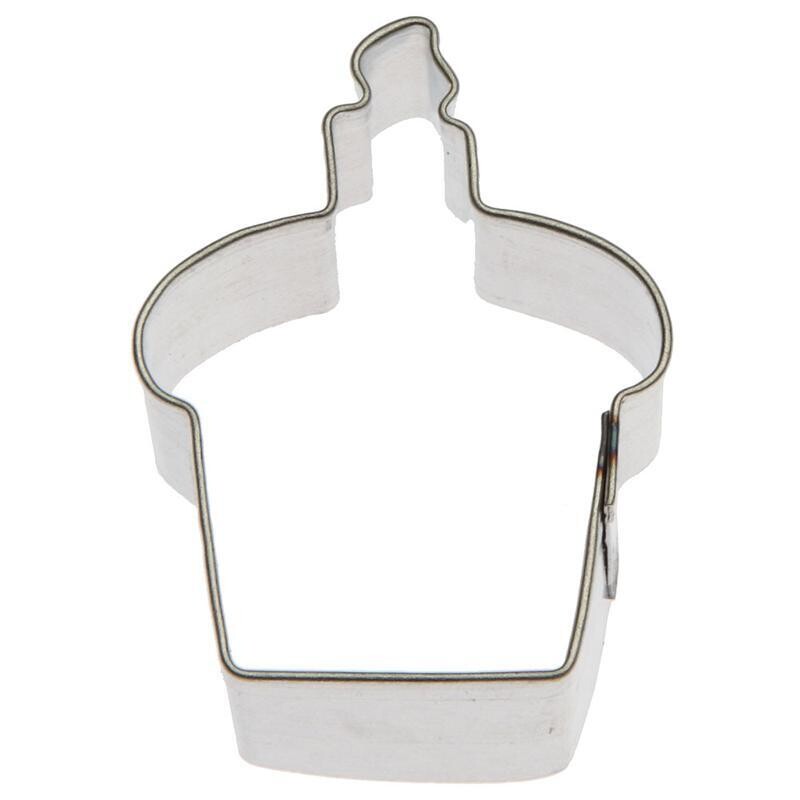 Mini Cupcake Cookie Cutter 1.5 In. M149 Mini Cupcake Cookie Cutter 1.5 In. M149