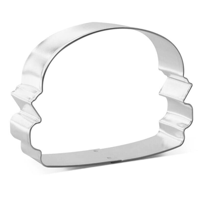 Hamburger Cookie Cutter 3.5 in B1526 Hamburger Cookie Cutter 3.5 in B1526