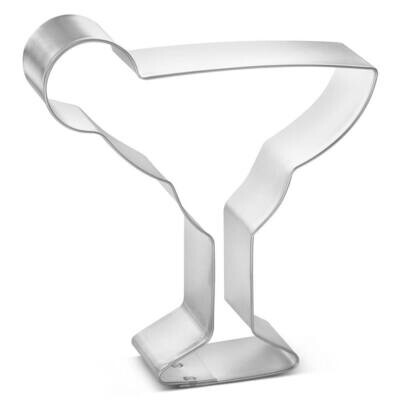 Margarita Glass with Lime Cookie Cutter 4 in B1135