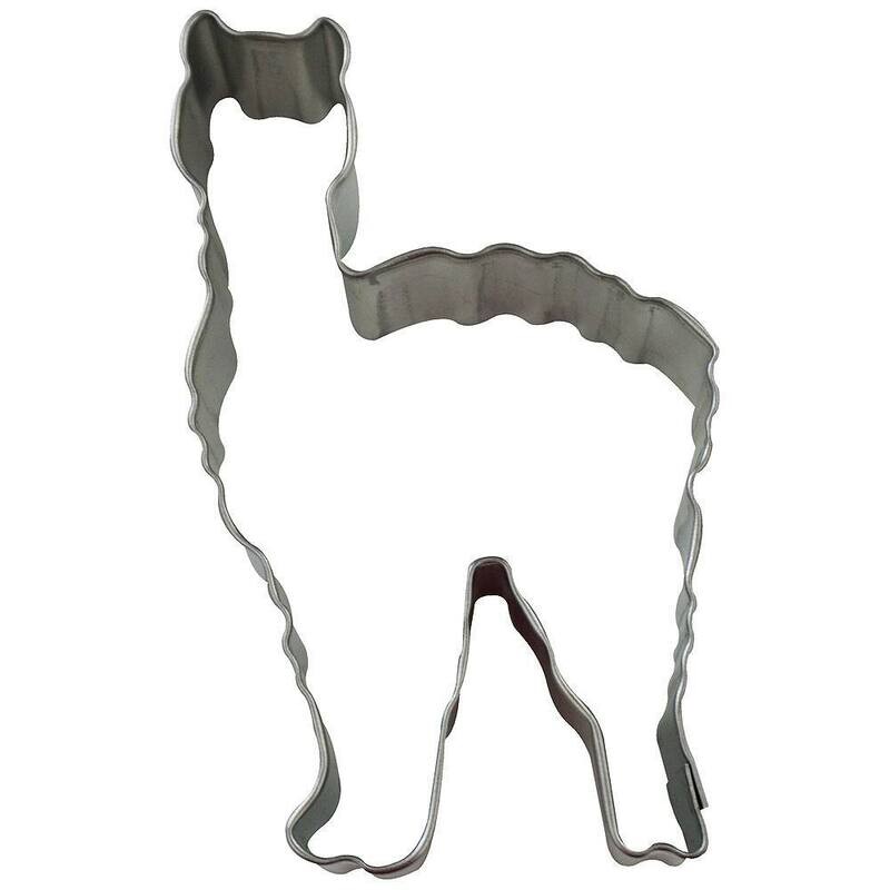  Llama cookie cutter, fiesta-themed cookie cutter, animal-shaped baking tool, llama party dessert accessory