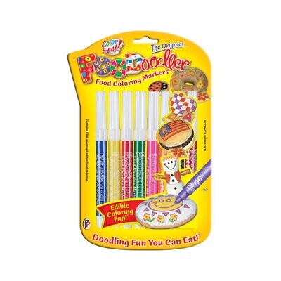 8 Pk Food Color Markers 8Multi