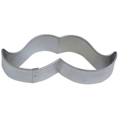Moustache Tin Cookie Cutter 3.75 in B0891