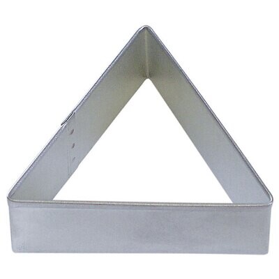 Triangle cookie cutter, geometric cookie cutter, baking tool, triangle-shaped dessert accessory

