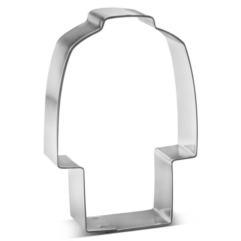 Lab Coat Cookie Cutter 4 in B1497 Lab Coat Cookie Cutter 4 in B1497