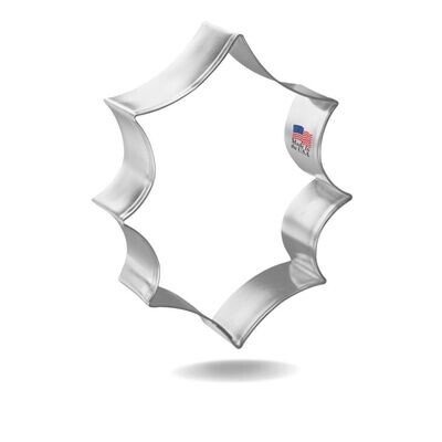 Holly Leaf Cookie Cutter 3.5 in B1265