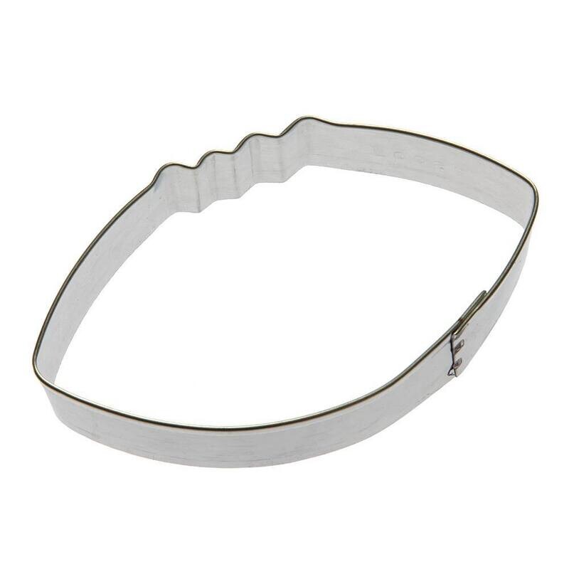 Football Cookie Cutter 3.75 in B1287 Football Cookie Cutter 3.75 in B1287