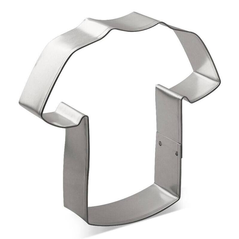 Sports Jersey / T Shirt / Medical Scrub Cookie Cutter 4 in B1552 Sports Jersey / T Shirt / Medical Scrub Cookie Cutter 4 in B1552