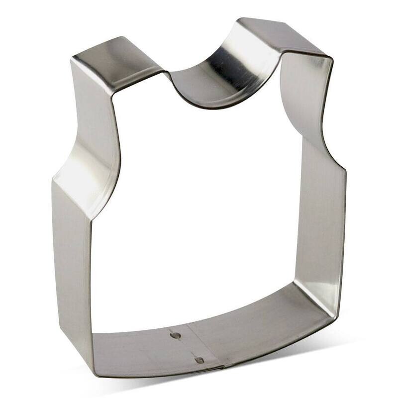 Vest Cookie Cutter 3.5 in B1589 Vest Cookie Cutter 3.5 in B1589