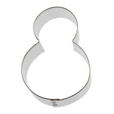Snowman or Monster Eyes Cookie Cutter 4 in B1622 Snowman or Monster Eyes Cookie Cutter 4 in B1622