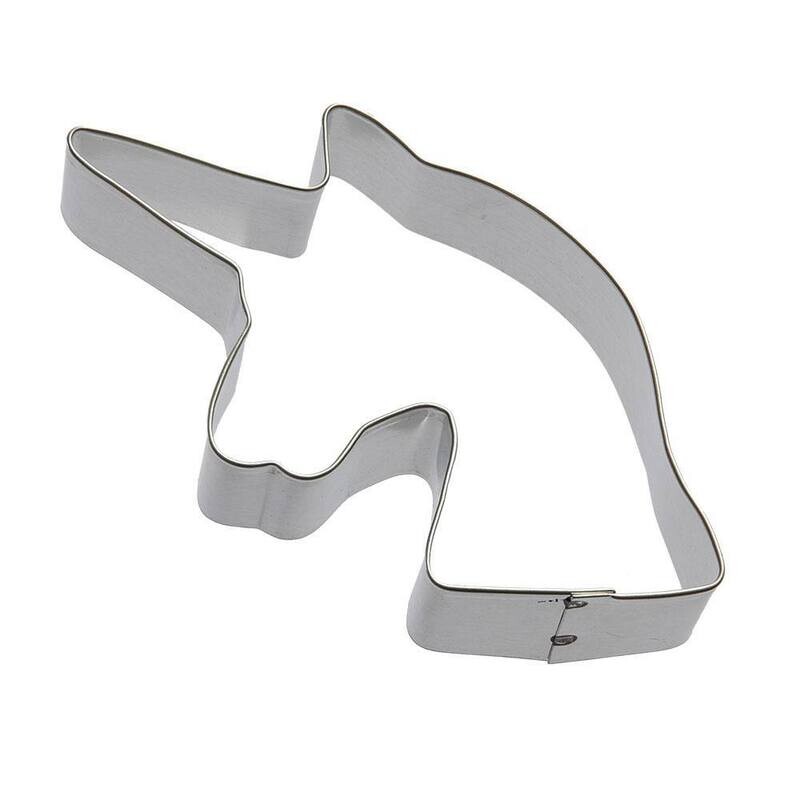 Unicorn Head Cookie Cutter 4.25 in B1207 Unicorn Head Cookie Cutter 4.25 in B1207
