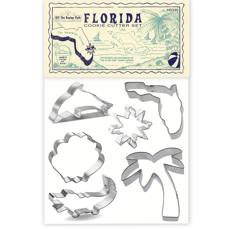 Florida Cookie Cutter 6 PC Set HS330