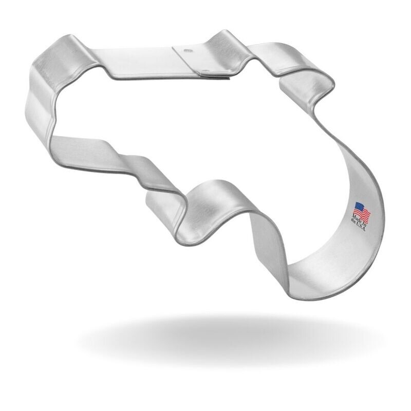 Pistol Cookie Cutter 3 In. B1155 Pistol Cookie Cutter 3 In. B1155