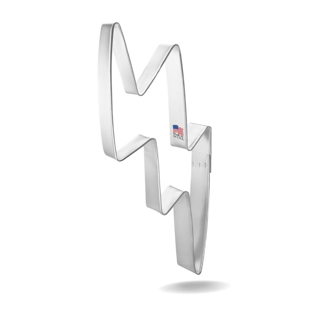 Lightning Bolt Cookie Cutter 5.5 in B1477F