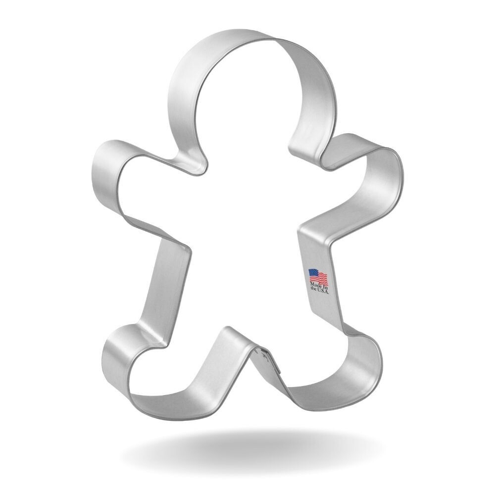 Gingerbread Man Cookie Cutter 4 in | Made in USA by CookieCutter.com