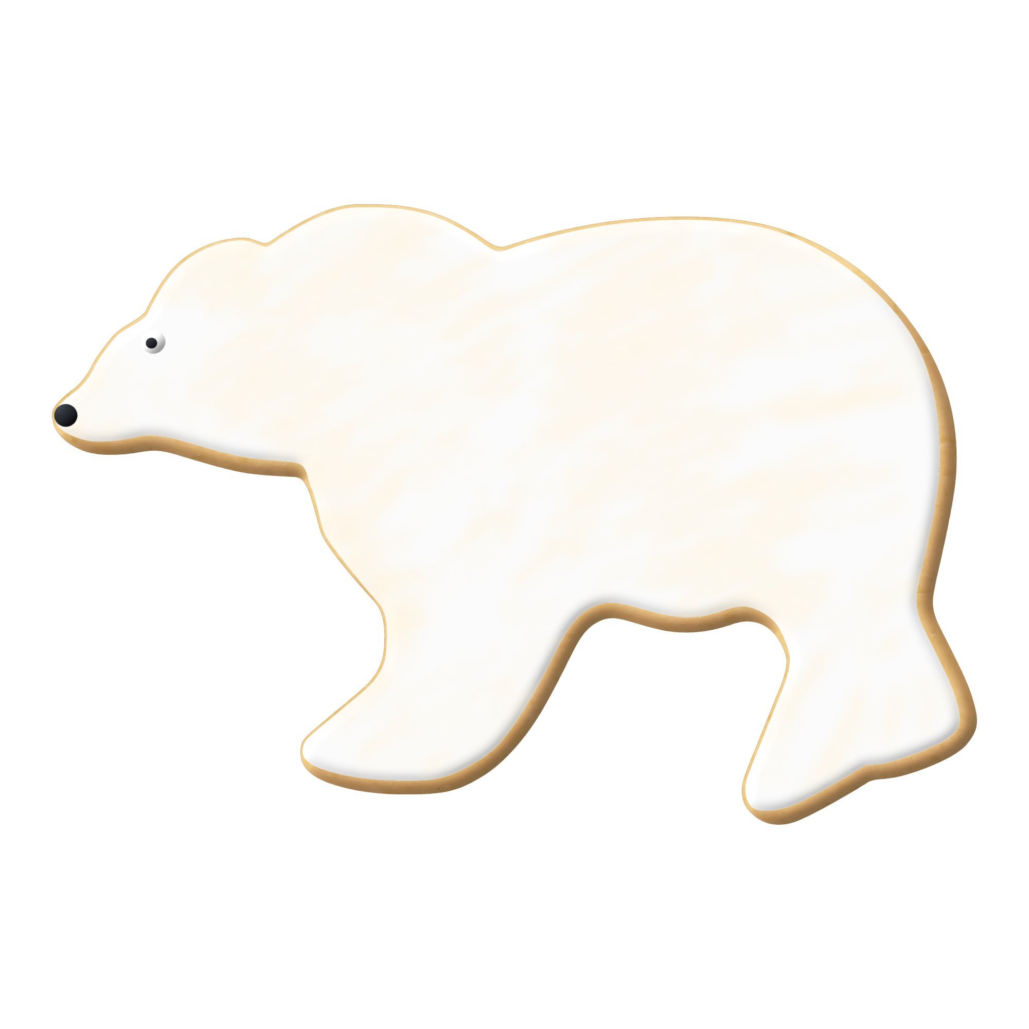Polar Bear Cookie Cutter – Crumbs Cutters