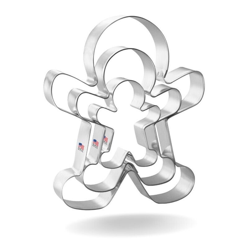 Gingerbread Nested Cookie Cutter Set 3 Piece HS0518