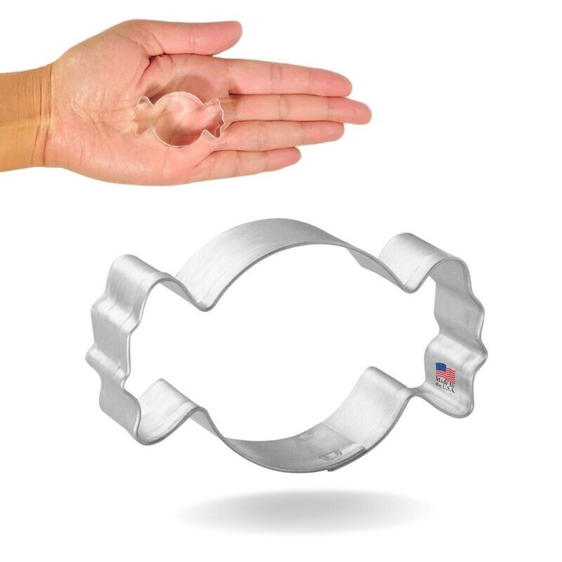 Mini Candy Wrapper Cookie Cutter 1.75 in M205 Mini Candy Wrapper Cookie Cutter 1.75 in M205