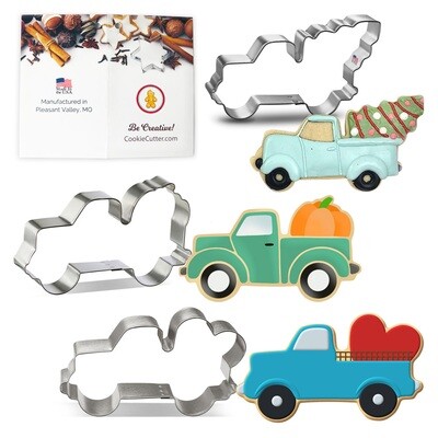 Holiday Truck Cookie Cutter Set 3 Pc HS0521