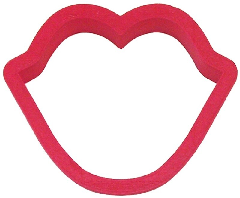 Puckered Lips Cookie Cutter 3.5 in PC0374