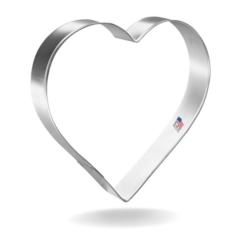 Heart Cookie Cutter 5 in B1083 Heart Cookie Cutter 5 in B1083