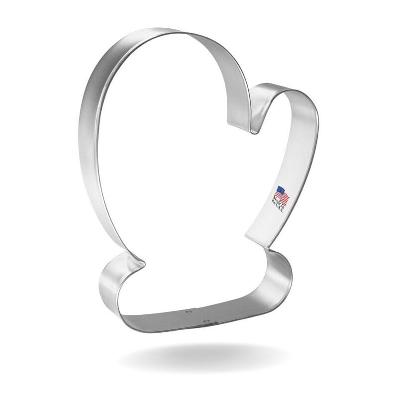 Mitten Cookie Cutter 5 in B1415 Mitten Cookie Cutter 5 in B1415