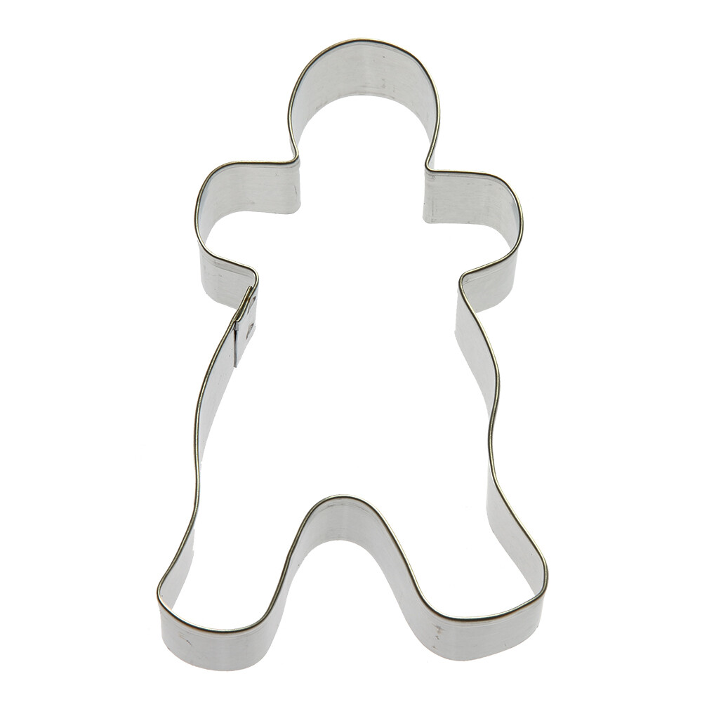 Primitive Gingerbread Boy Cookie Cutter 4.5 in B1166