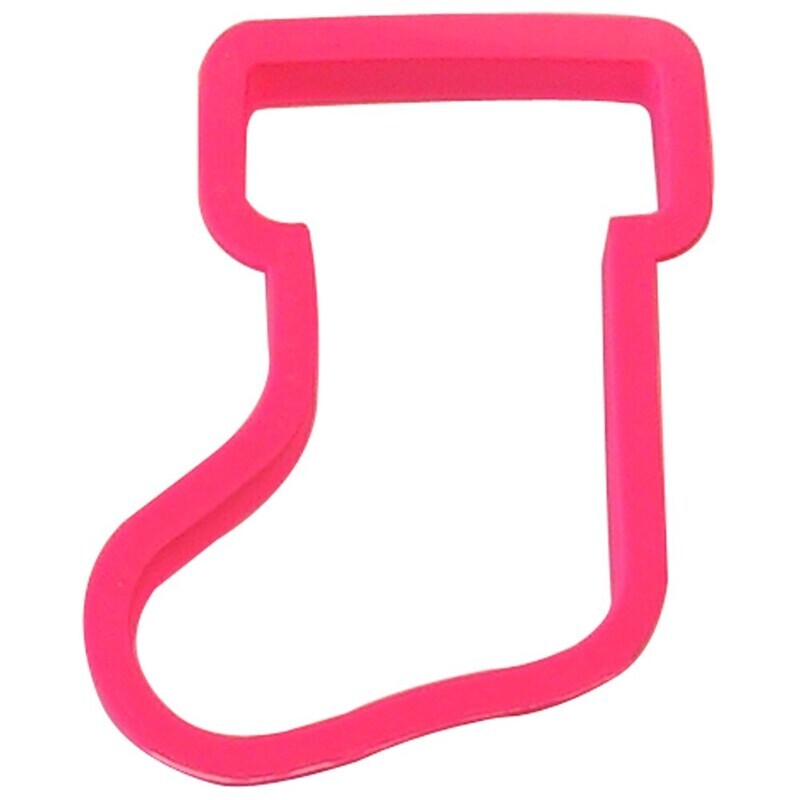 Stocking Cookie Cutter 4 in PC0337