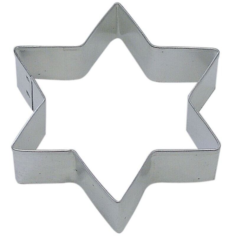 Star Six Point Cookie Cutter 3.5 in B302 Star Six Point Cookie Cutter 3.5 in B302