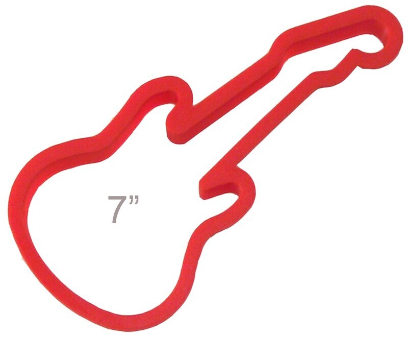 Electric Guitar Cookie Cutter 7 in PC0366