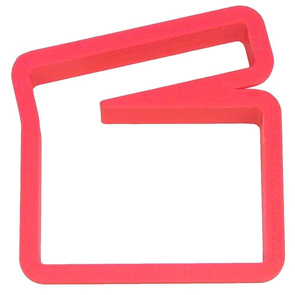 Directors Clapper Board Cookie Cutter 3.5 in PC0317