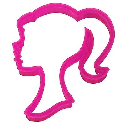 Doll Head Cookie Cutter 4 in PC0122