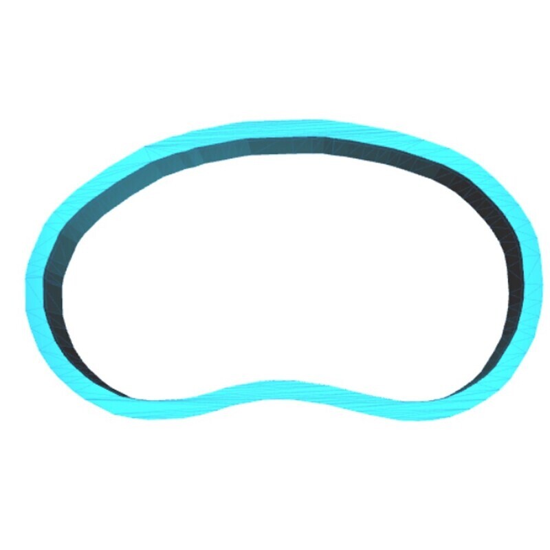Jelly Bean Cookie Cutter 4 in PC0291
