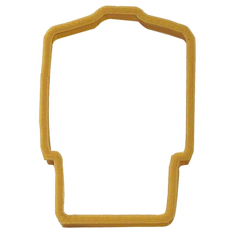Lab Coat Cookie Cutter 4 in PC0181