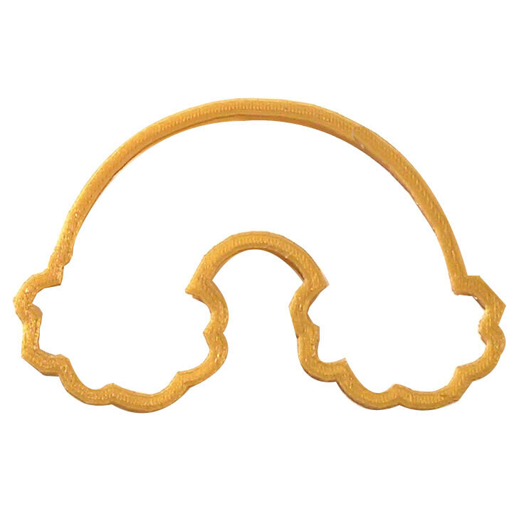 Rainbow With Clouds Cookie Cutter 4 in PC0165