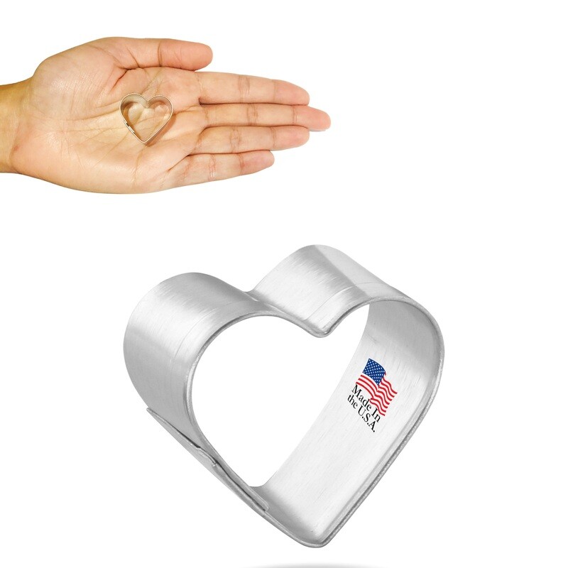 Mini Heart Cookie Cutter 1 in M21 Mini Heart Cookie Cutter 1 in M21