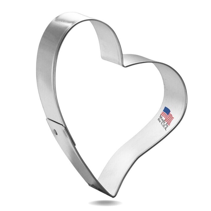 Love Heart Cookie Cutter 3 in B1461 Love Heart Cookie Cutter 3 in B1461