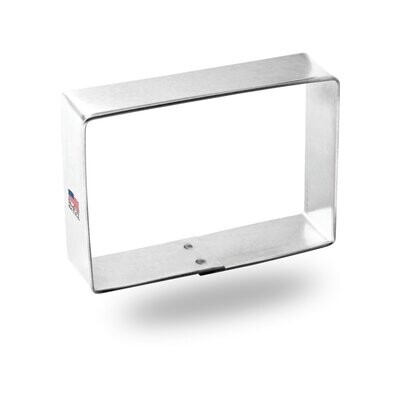 Rectangle Cookie Cutter 3 in by 2 in B704