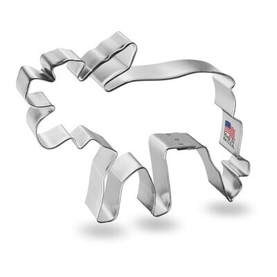 Moose Body Cookie Cutter 5 in B1354 Moose Body Cookie Cutter 5 in B1354