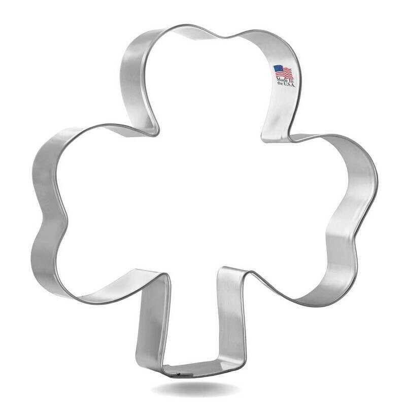 Shamrock Cookie Cutter 5 in B1180 Shamrock Cookie Cutter 5 in B1180