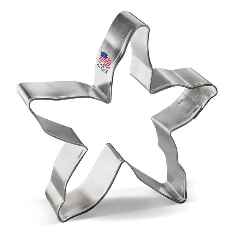 Starfish Cookie Cutter 4 in B1452 Starfish Cookie Cutter 4 in B1452