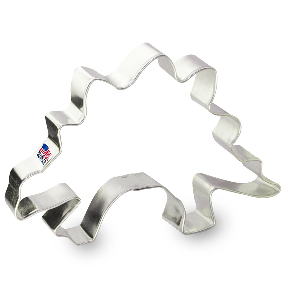 Stegosaurus Dinosaur Cookie Cutter 5.5 In. B1130