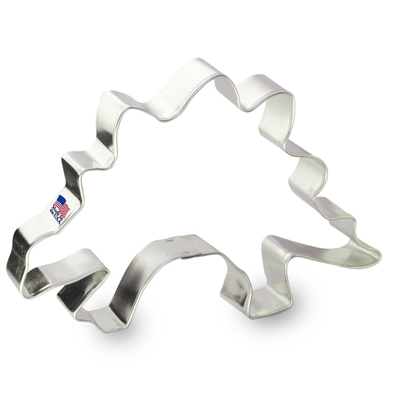 Stegosaurus Dinosaur Cookie Cutter 5.5 In. B1130 Stegosaurus Dinosaur Cookie Cutter 5.5 In. B1130