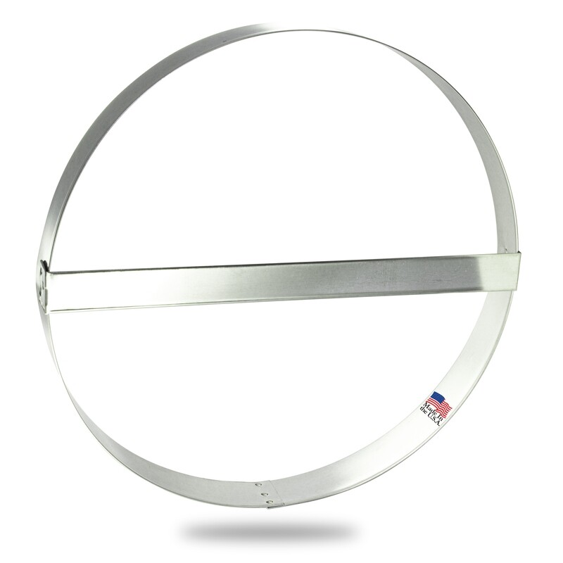 Extra Large Round Circle With Brace Cookie Cutter 8 in B1211 Extra Large Round Circle With Brace Cookie Cutter 8 in B1211
